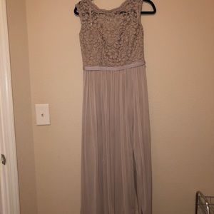 David’s Bridal bridesmaid dress
